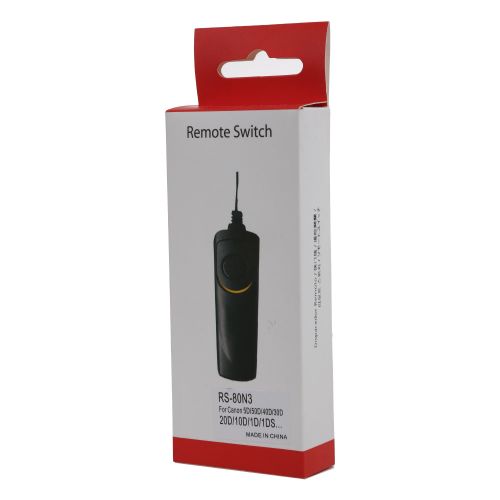 Generic DSLR Camera Remote Control Shutter Release Switch RS-80N3 For ...