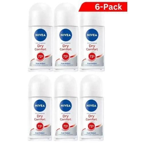 product_image_name-Generic-NIVEA Dry Comfort Roll-on For Women, 72h- 50ml (6pcs)-1