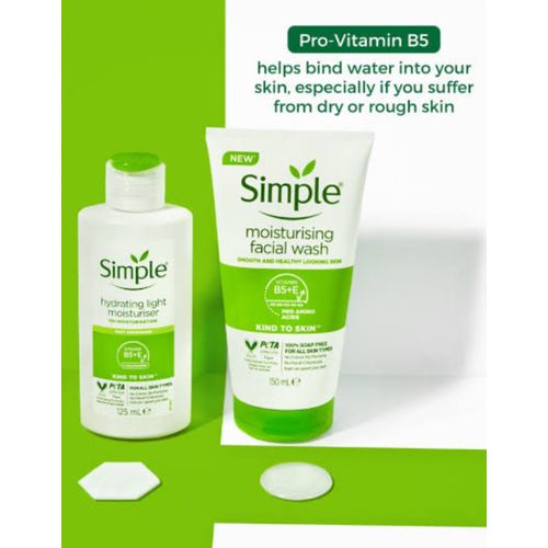 product_image_name-Simple-Hydrating Light Moisturiser & Moisturising Facial Wash-1