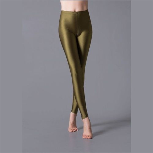 Generic DICHSKI Yoga Pants Push Up Shiny Leggings For Women