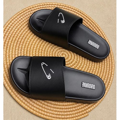 Fashion SPUD Black Slides - image 2
