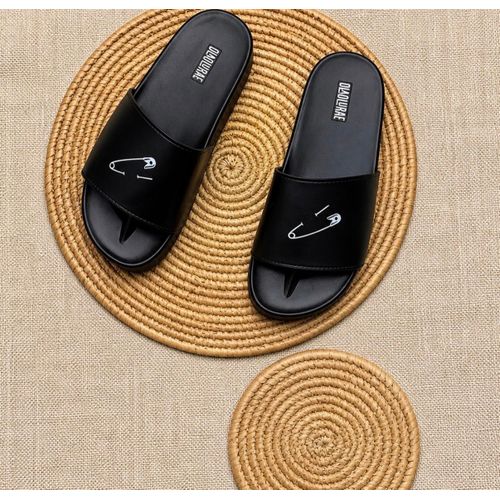 Fashion SPUD Black Slides - image 3