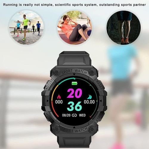 Generic Smart Watch Color Screen Heart Rate Blood Pressure Health