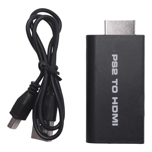 PS2 to HDMI 1080P Video Converter Adapter with 3.5mm Audio Output HDTV  Monitor