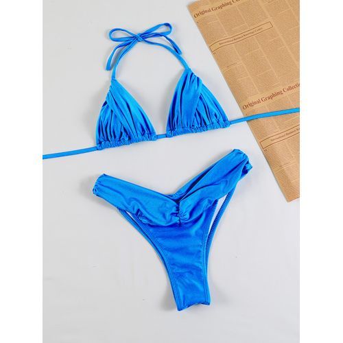 Sexy Thong Bikini High Cut Swimwear Women Micro Swimsuit One