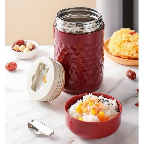 product_image_name-Generic-Vacuum-Insulated Lunch Container with Round Stew Pot and Foldable Meal Spoon Heatable Feature-5