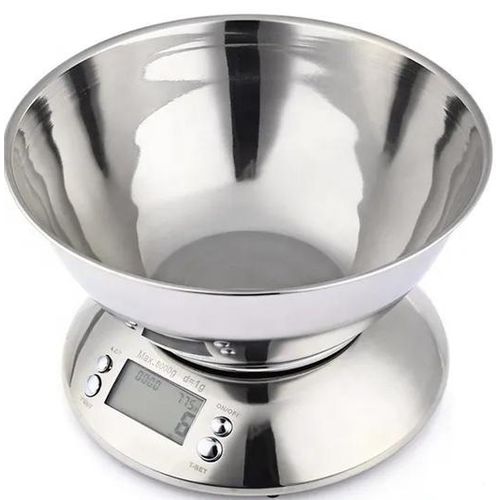 Generic   Stainless Steel Kitchen Digital Scale With Bowl