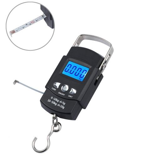 Generic Digital Hanging Scale With Cast Aluminum Case,Handheld 50/200/300Kg  Mini Crane Weight With Hook For Farm Hunting Fishing Outdoor DON