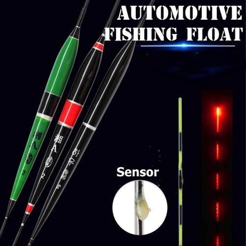 Generic Automatic Float Fish Bite 3PCS LED Night Luminous Lighting Remind  Glowing Electric Buoy Kit