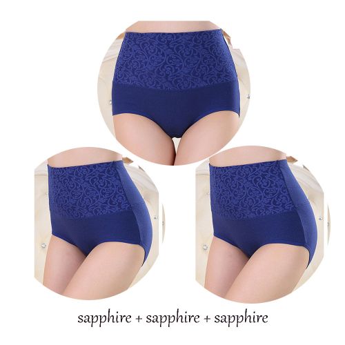 Fashion 3pieces/lot Women High Waist Control Abdomen Slimming