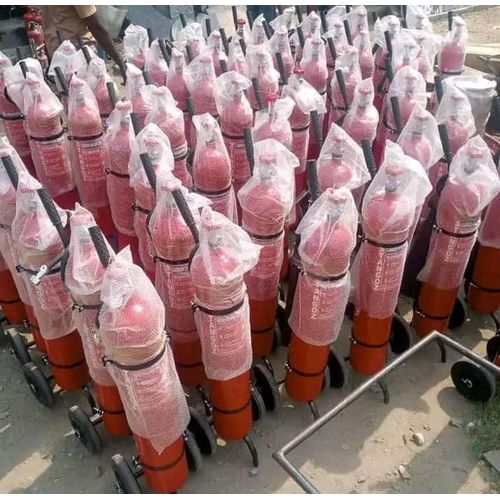 Generic 9kg CO2 Fire Extinguisher with Wheel Trolley - Carbon Dioxide Extinguisher for Electrical & Office Use - image 2