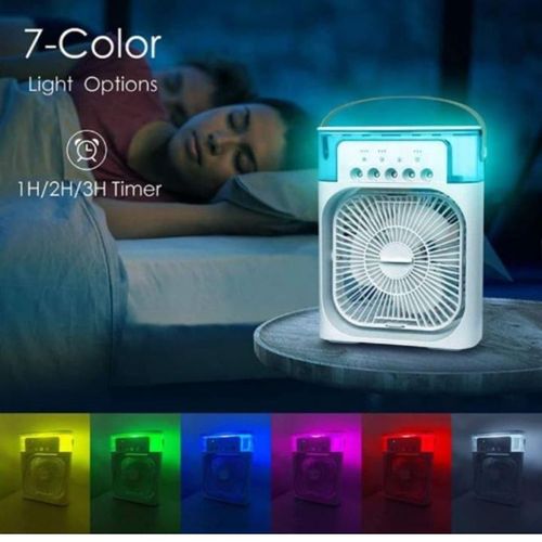 product_image_name-General-3-in-1 Portable USB Air Cooler Fan With LED Night & Ice Cooling Function -5