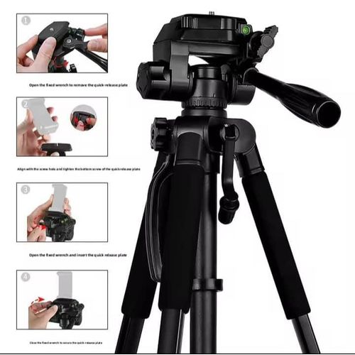 product_image_name-Generic-Video Camera and phone Tripod Stand for Professional live streaming and photography -7