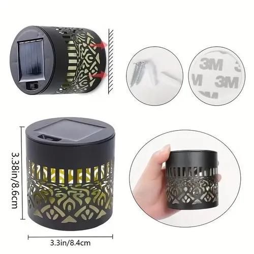 Generic 2-Pack Solar Mandala Projector Outdoor Wall Lights - image 6