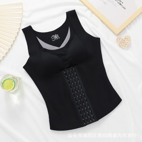 product_image_name-Fashion-Women Vest Bra Abdominal Corset Posture Corrector Underwear-3