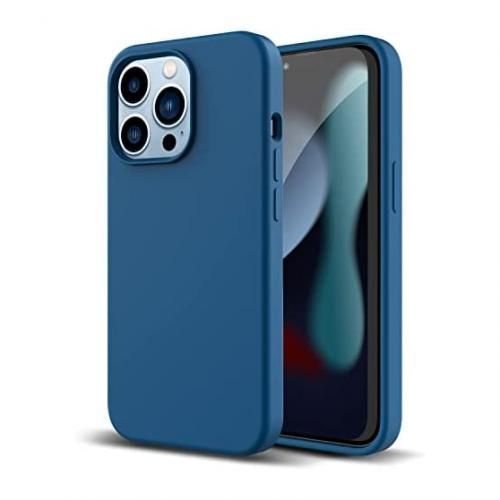 New IPhone X, 11 12 13 14 Pro Max 12 13 Mini Xs Xr Xs Max Silicone Back Case - Blue