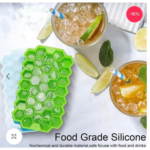 product_image_name-Generic-37-GRID REUSABLE HONEYCOMB SILICONE POPSICLE & ICE MOULD MAKER WITH LID (ICE MAKER)-2