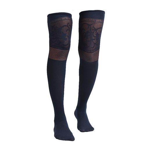 Black Floral Lace Thigh Highs, Hot Topic