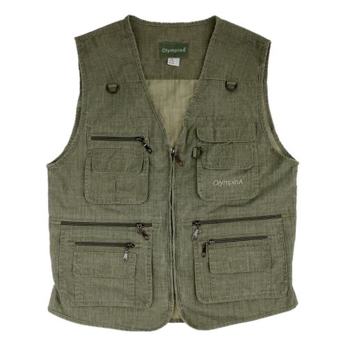 Generic Mens Leisure Outdoor Fishing Vest Pography Multi-pocket