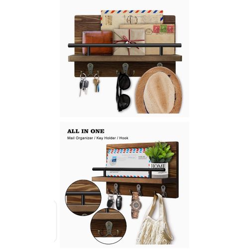 Wall organizer with hooks deals