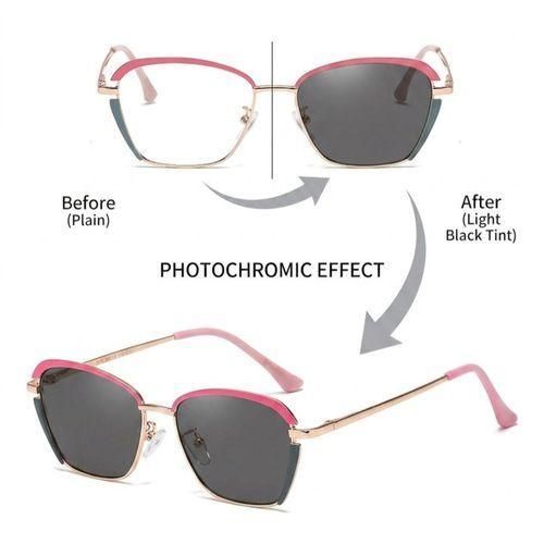 ONIBENZ "Eclipse Luxe" Dual-Tone Photochromic Eyewear – The Ultimate 2-in-1 Style Statement - Pink - image 2