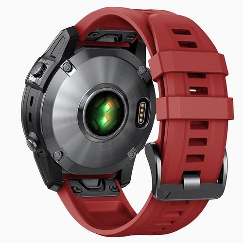 Bracelet silicone Garmin Fenix 5 22mm Red