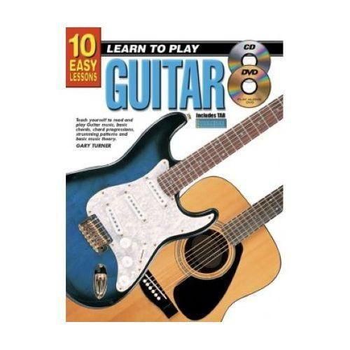product_image_name-Jumia Books-10 Easy Lessons: Learn To Play Guitar Book + CD & DVD-1