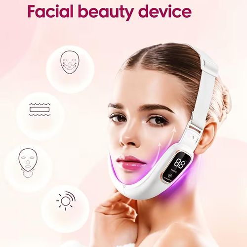 Generic V Face 12-Speed LED Rechargeable Massager,Massage Tool,Facial Home Beauty Device - image 6