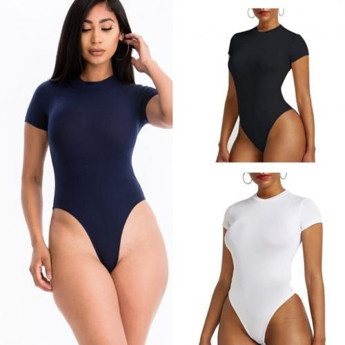 Fashion Short Sleeve Bodysuits - 3 Pieces