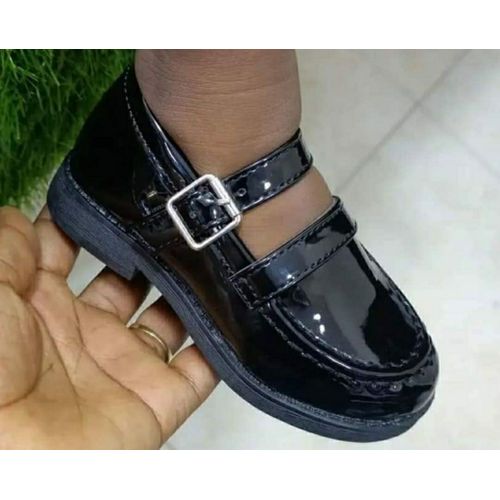 Fashion Girl s Patent Leather Buckle Shoe Jumia Nigeria