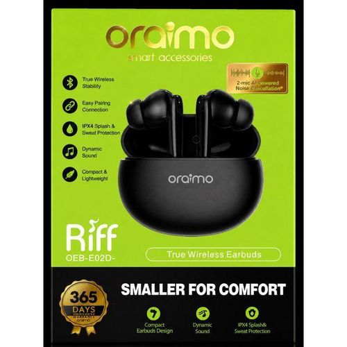 Generic Oraimo Riff True Wireless Earbuds