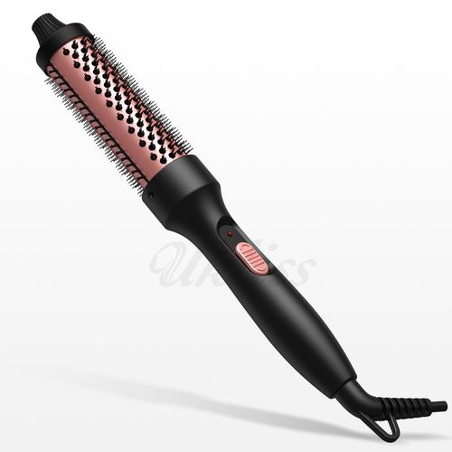 Heated round brush for short hair shop