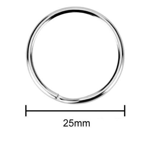 915 Generation 200 Pcs Small Key Ring Round Metal Split Rings For