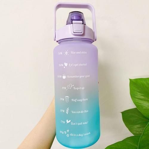 product_image_name-Generic-2000ML Daily Reminder Water Bottle With Straw/Scale 1pcs-1