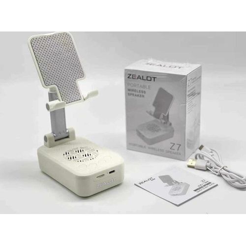 Zealot NEW Tablet,phone Holder With Bluetooth Speaker