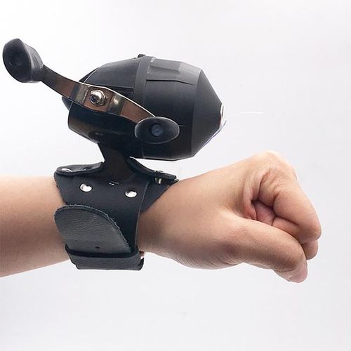 Generic High Quality Spinning Reel Fishing Reel Wristband Suit Slingshot  Hunting Bow Closed Shooting Dart Reel Hunting Fish Tools