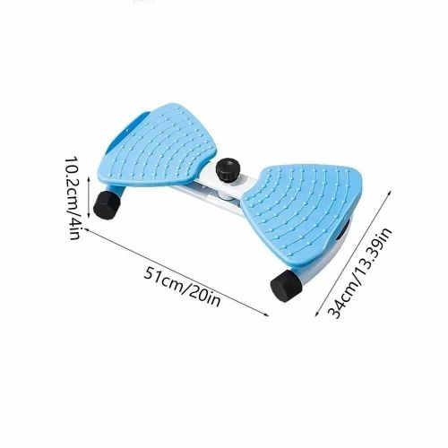 Generic Rotating Waist Twister Board with Resistance Bands & Double-Grip Pedals - image 4