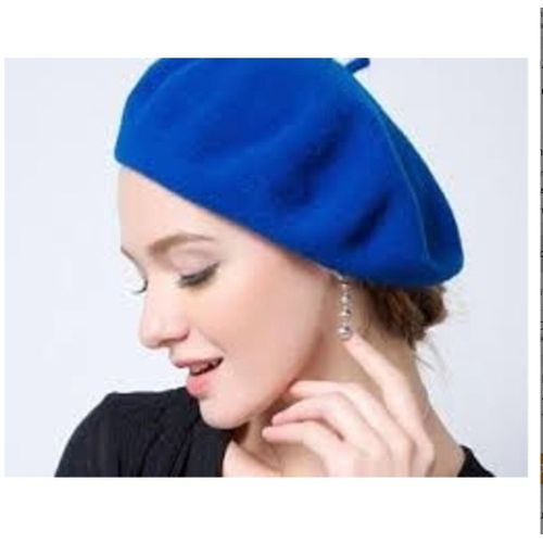 product_image_name-Fashion-Beautiful Ladies Blue Beret "Good For Group Performance"-1
