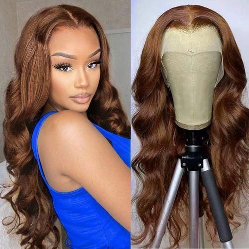product_image_name-Fashion-Beaurocks Lace Front Wigs  Hair Chocolate Brown ...-1