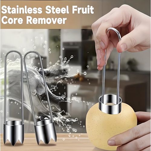 product_image_name-Generic-Multifunctional Stainless Steel Core Remover - Pepper Corer & Fruit Seed Remover for Stuffed Peppers, Apples & Veggies-2