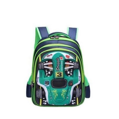 Generic Speed Car Design Children Cartoon School Bag.