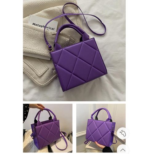 Fashion Trendy Women’s purple Handbag – Meets Function