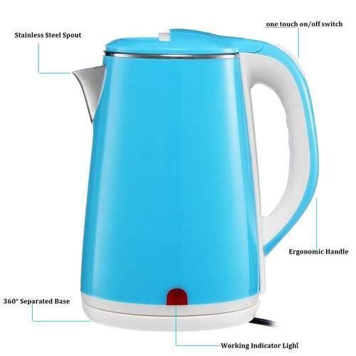 Electric Kettles Stainless Steel,for Boiling Water, 2.3L Travel