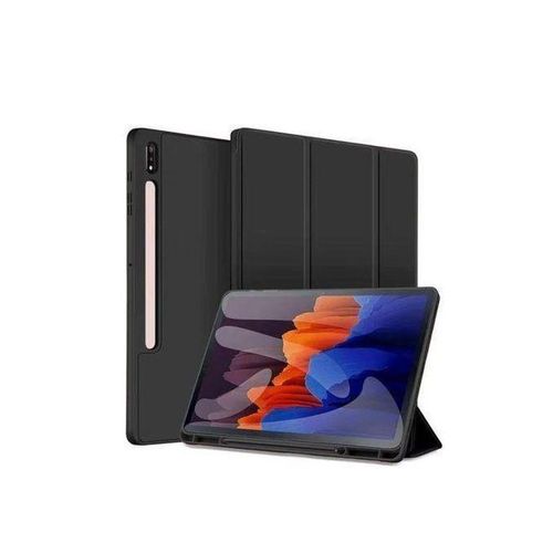 product_image_name-Generic-Leather Flip Case for Samsung Galaxy tab S10 fe plus/ S10 plus 13.1 inch (2025) - Black-2