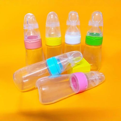product_image_name-Generic-Baby Silicone Food Squeeze Feeding Bottle / Training Feeder-1