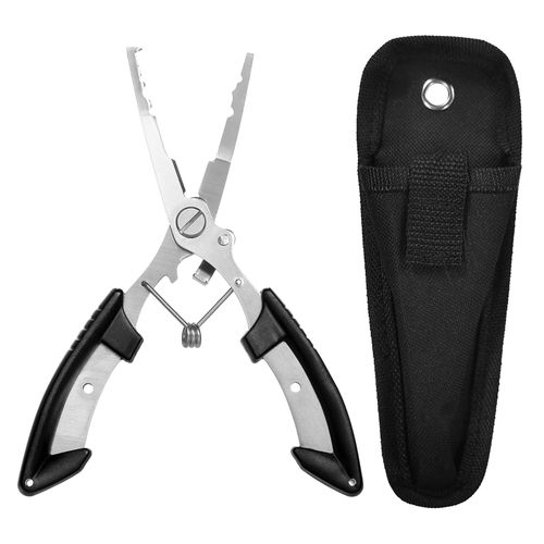 Generic TARUOR Fishing Pliers Scissors Aluminium Fishing Pliers