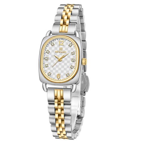 product_image_name-REWARD-White Dial Silver Strap Ladies Watch-1