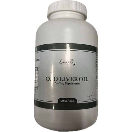 product_image_name-Earthley Wellness-Cod Liver Oil 90 Softgel USA-1