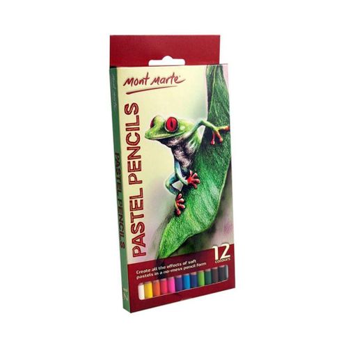 Mont Marte Pastel Pencils 12pcs