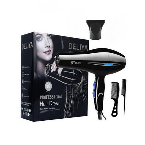 product_image_name-Deliya-Hair Dryer + 4 Components -Black/Blue-2